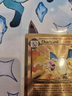 Pokemon Celebrations Charizard Gold Metal Card #4/102 Promo 25th Anniversary - Image 3