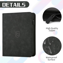 12 Pocket Card Binder,720 Pocket Trading Card Binder，Side Loading Collectible Ca - Image 2