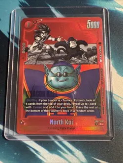 North Kai SB02-002 Dragon Ball Fusion World Card Game Alt Art - Image 1