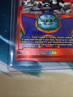 North Kai SB02-002 Dragon Ball Fusion World Card Game Alt Art - Image 5