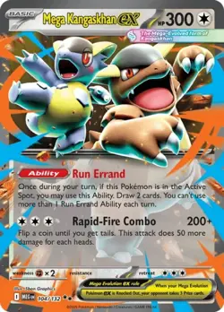 POKEMON MEGA EVOLUTION DOUBLE RARE EX CARDS buy 4 get 1 free - Image 1