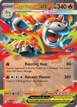 POKEMON MEGA EVOLUTION DOUBLE RARE EX CARDS buy 4 get 1 free - Image 3