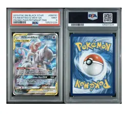 Pokemon Mewtwo & Mew GX SM191 Holo Card TCG Collectible - Image 3