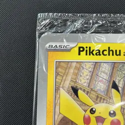 Pokemon TCG Pikachu At The Museum Promo Card - Sealed - Image 2