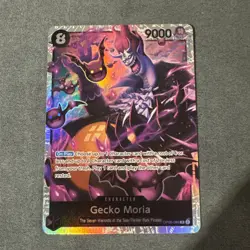 ENGLISH Gecko Moria OP06-086 One Piece Card Game TCG Super Rare SR - Image 1