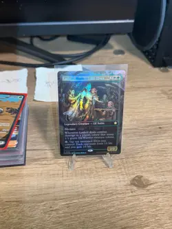 Lathril, Blade of the Elves (Borderless) Foundations Foil Magi: The Gathering NM - Image 1