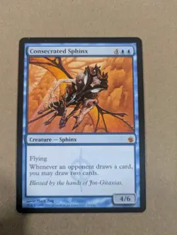 Consecrated Sphinx - MTG - Mirrodin Besieged - LP - Image 1