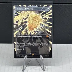 Aettir and Priwen (Borderless) M FINAL FANTASY 350 MTG Extended Art FFXIV FIN 💎 - Image 1
