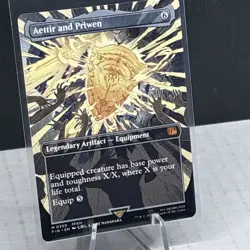 Aettir and Priwen (Borderless) M FINAL FANTASY 350 MTG Extended Art FFXIV FIN 💎 - Image 4