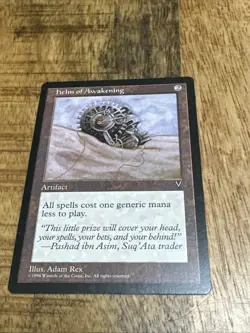 Helm Of Awakening Magic The Gathering Visions Uncommon NEVER PLAYED - Image 1