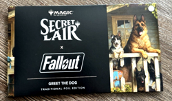 Secret Lair x Fallout: Greet the Dog Foil Edition​ - IN HAND - Image 1