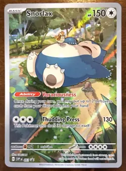 Pokemon - Snorlax 051 - SVP051 - SV: Scarlet & Violet Promo -SEALED - Holo NM - Image 3