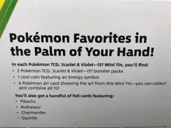 Pokemon Scarlet & Violet 151 Mini Tins 5 Pack * You Pick* Promos Costco Sealed - Image 2