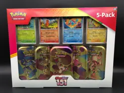 Pokemon Scarlet & Violet 151 Mini Tins 5 Pack * You Pick* Promos Costco Sealed - Image 4