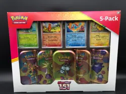 Pokemon Scarlet & Violet 151 Mini Tins 5 Pack * You Pick* Promos Costco Sealed - Image 5