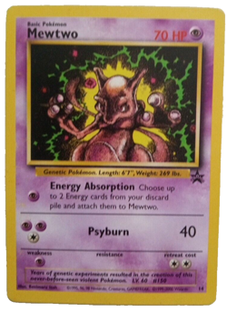 Mewtwo, Pokemon TCG, Video Promo, #14, Pokemon Promos, Regular, Collectors, Rare - Image 1