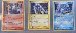 Pokemon HOLO Entei Suicune Raikou 1/17 3/17 4/17 POP SERIES 2 LP - Image 1