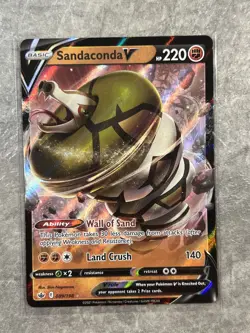 Sandaconda V 089/198 Pokemon Sword & Shield - Chilling Reign Holo (Near Mint) - Image 1