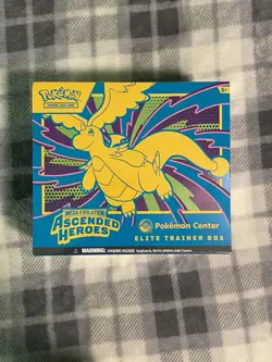 Pokemon TCG - Ascended Heroes Pokemon Center ETB Elite Trainer Box - IN HAND - Image 1