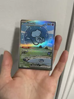 MEW EX 232- POKEMON TCG- BUBBLE MEW - PALDEAN FATES NM - Image 2
