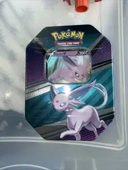 Pokemon TCG: V Heroes Tin Espeon V, Brand New Sealed, Chance Of Evolving Skies - Image 1