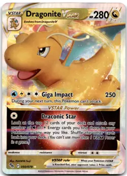 Dragonite VSTAR Ultra Rare Pokemon GO 050/078 NM - Image 1