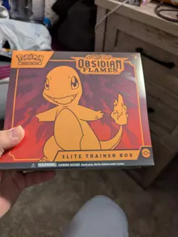Pokemon: Scarlet & Violet 3: Obsidian Flames Elite Trainer Box - 9 Packs 820650853913 - Image 1