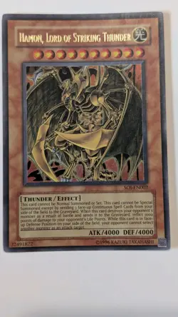 Hamon, Lord of Striking Thunder SOI-EN002 Shadow of Infinity|Unlimited Edition - Image 1