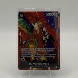 Namco One Piece CCG St. Marcus Mars Alt Art Foil OP13-091 5000 Power - Image 1