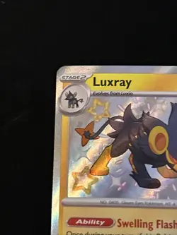 Luxray - 137/091 - Pokemon Paldean Fates Shiny Rare Card NM - Image 5