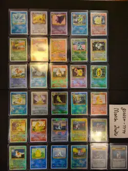 Pokemon 2002 Legendary Reverse Holo Lot (31 cards) - Image 1