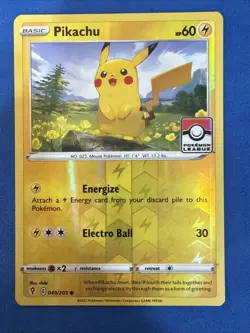 Pikachu - (Pokemon League) 049/203 League & Championship Cards Reverse Holo - Image 1