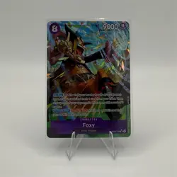 One Piece CCG Foxy EB04-036 Foil Character Card 9000 Alt Art - Image 1