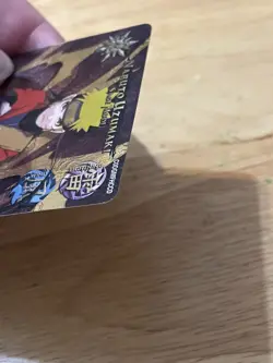 Naruto CCG Card #1395 Set 24: Naruto Uzumaki (Sage Mode) - First Ed Super Rare - Image 5