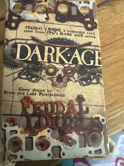 Dark Age Feudal Lords 1996 Collectible Card Game Starter deck - Image 1