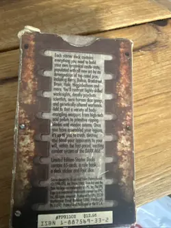 Dark Age Feudal Lords 1996 Collectible Card Game Starter deck - Image 2