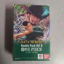 LOT OF 4 - One Piece Card Game Legacy Of The Master Double Pack DP-08 SEALED - Image 1