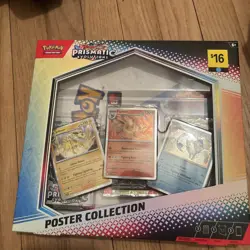 Pokemon TCG Scarlet & Violet Prismatic Evolutions Poster Collection Box - Sealed - Image 1
