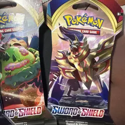 Pokemon TCG Sword & Shield Base Sleeved Booster Packs X4 - Image 2