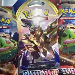 Pokemon TCG Sword & Shield Base Sleeved Booster Packs X4 - Image 4