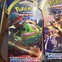 Pokemon TCG Sword & Shield Base Sleeved Booster Packs X4 - Image 5