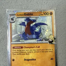 Cynthia's Gabite Cosmos Holo 103/182 Destined Rivals Pokemon TCG NM - Image 2