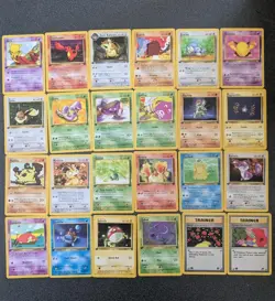 Team Rocket - Complete Common Set- 1st Edition LP/EX Pokemon WOTC - Image 1