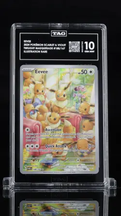 Pokemon Scarlet & Violet Eevee TAG 10 #188/167 - Image 1
