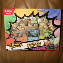 Pokemon Ascended Heroes First Partner Deluxe Pin Collection - Image 1