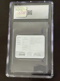 Pop 3!! CGC 10 Gem Mint Gengar Pokemon Stadium Lenticular 46 Action 3D Nintendo - Image 4