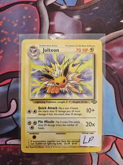POKEMON TCG JOLTEON 20/64 JUNGLE LIGHTLY PLAYED NORMAL - Image 1