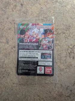 Monkey.D.Luffy College Basketball US Voyage P-055 One Piece Promo Sealed - Image 2
