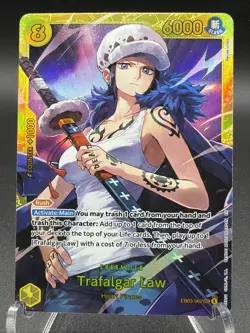 Trafalgar Law EB03-062 Extra Booster: One Piece Heroines Edition Foil - Image 1