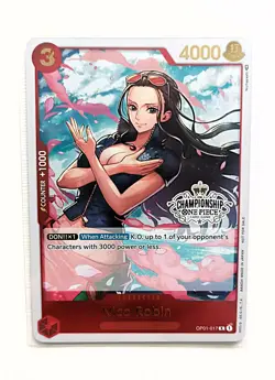 Nico Robin Store Championship Participation OP01-017 - One Piece - Image 1